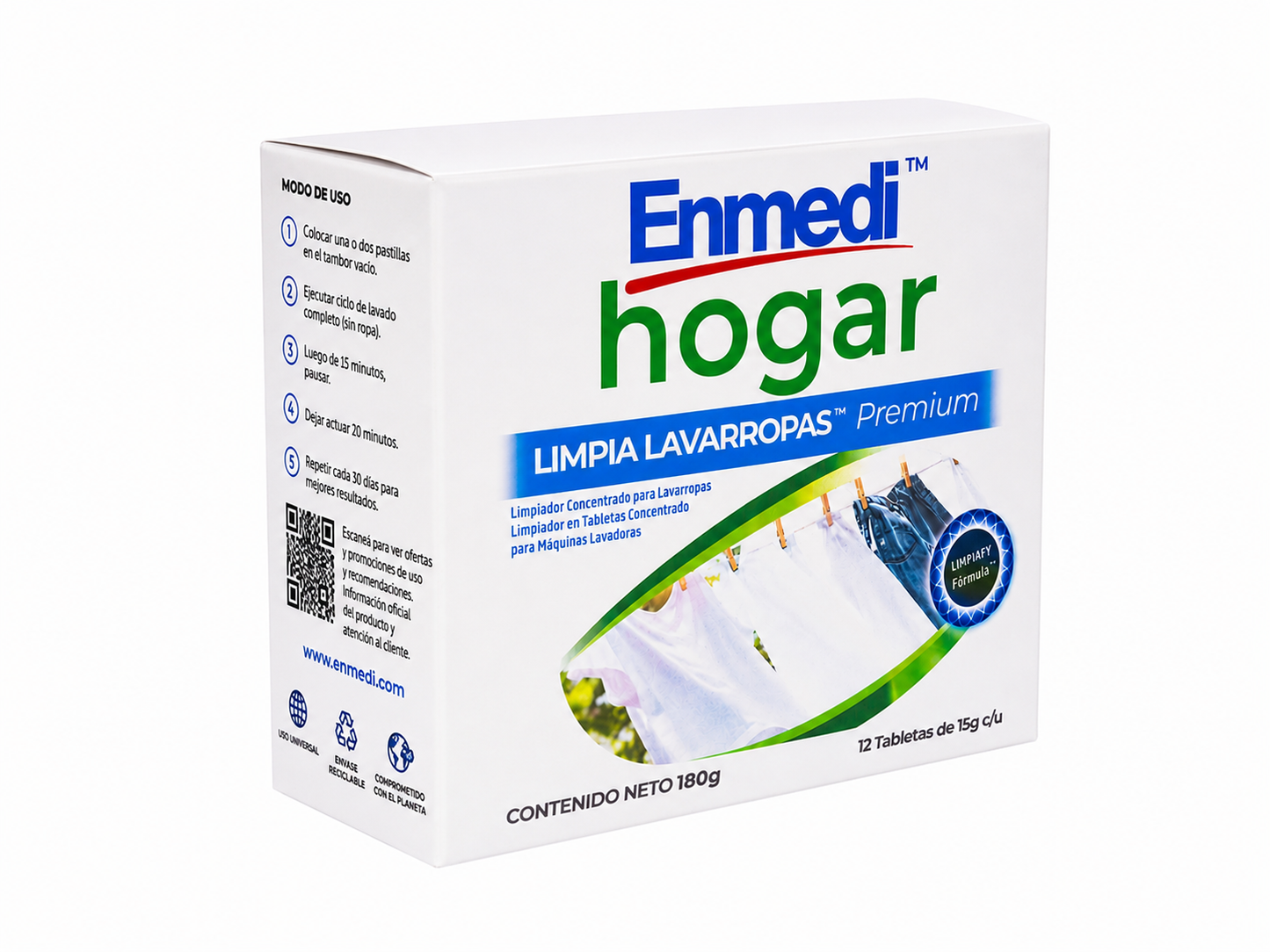 Pastillas Limpia Lavarropas Enmedi™